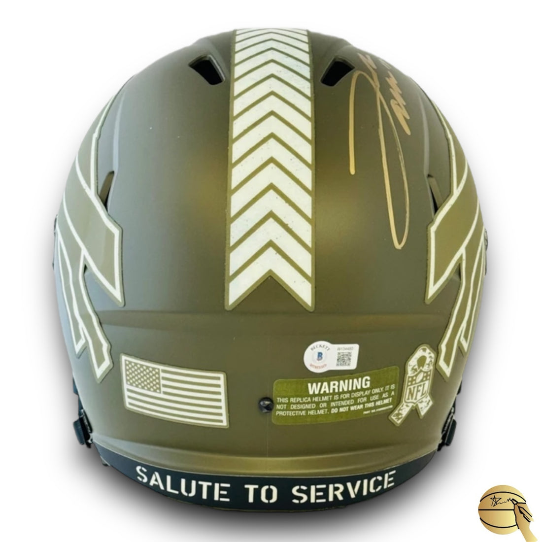 Casco autografiado por Josh Allen - Signed Collectibles