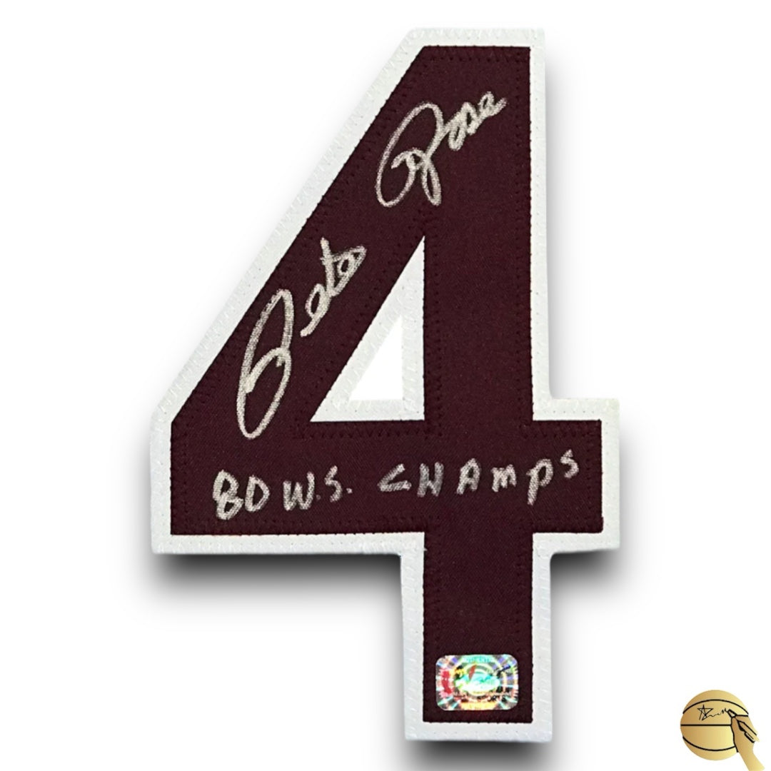 Jersey autografiado por Pete Rose - Signed Collectibles