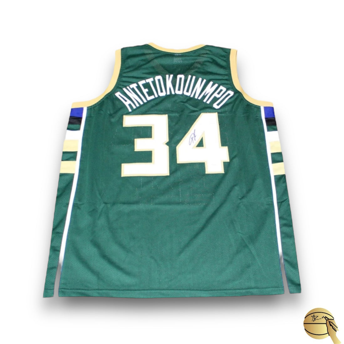 Jersey autografiado por Giannis Antetokounmpo