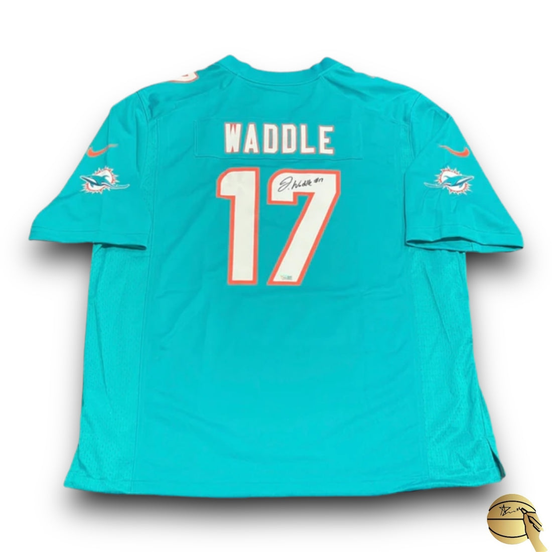 Jersey autografiado por Jaylen Waddle