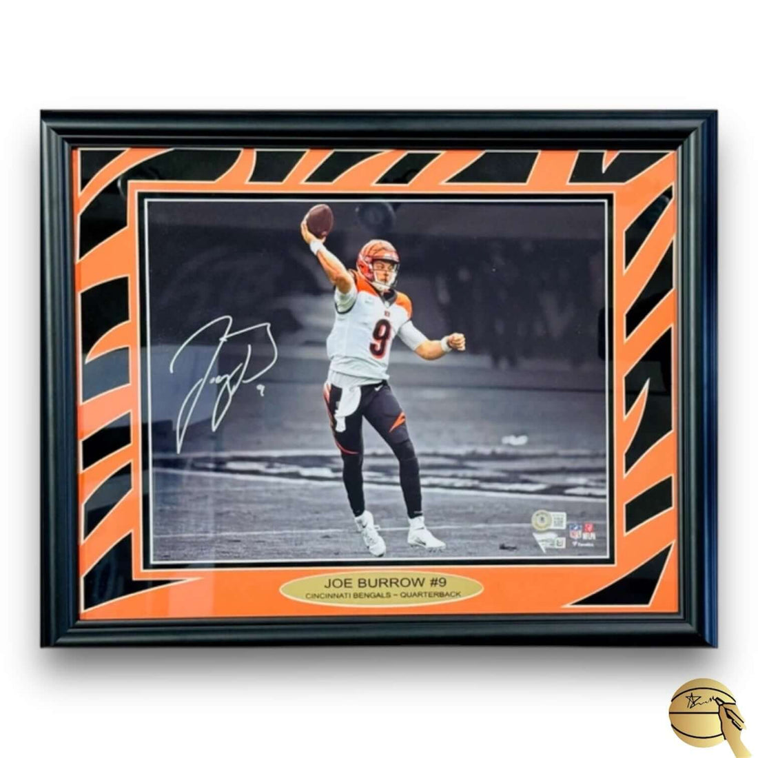 Foto autografiada por Joe Burrow - Signed Collectibles