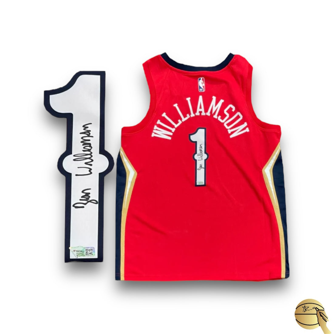 Jersey autografiado por Zion Williamson