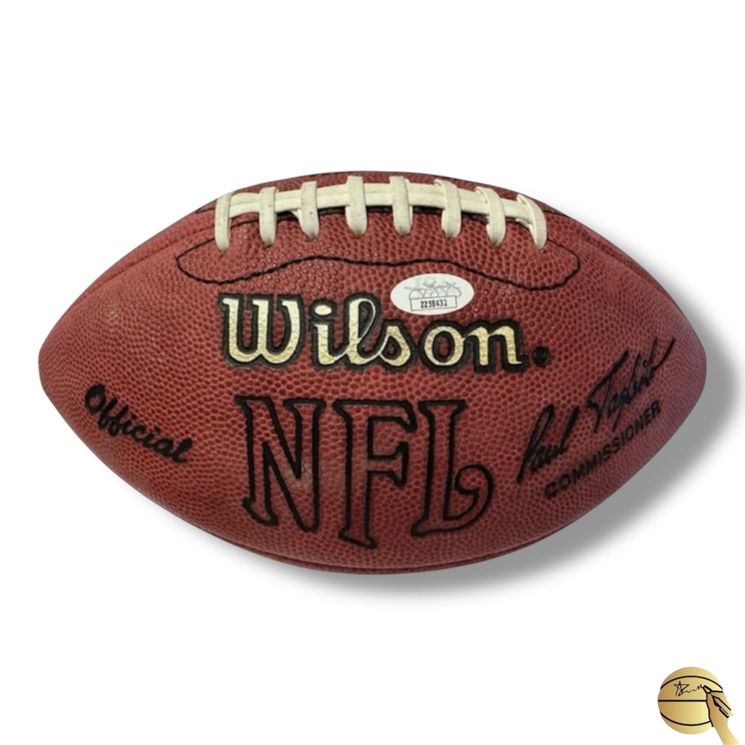 Balón autografiado por diversos Quarterback leyendas (9)