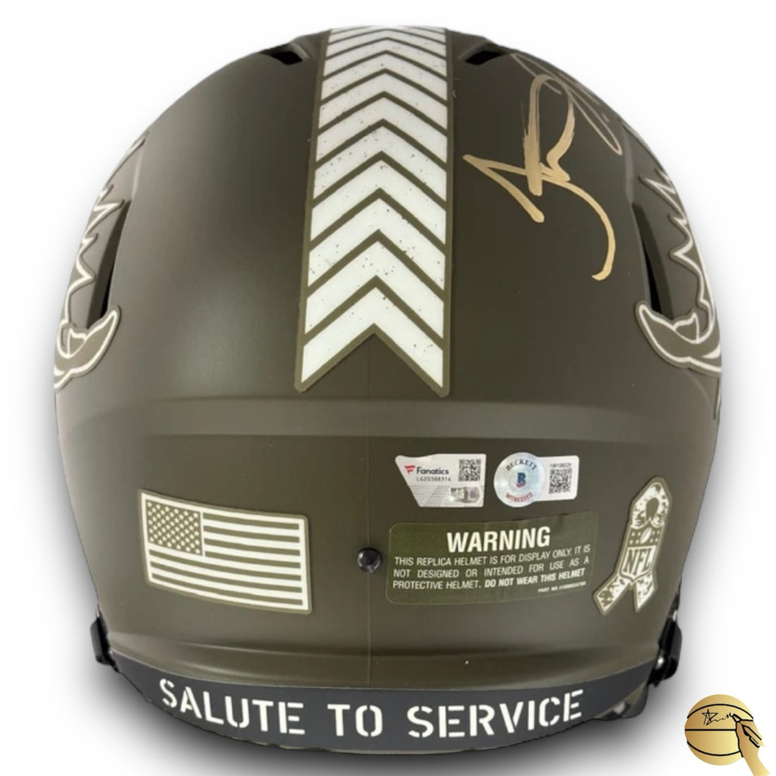 Casco autografiado por Tua Tagovailoa, Jaylen Waddle y Tyreek Hill - Signed Collectibles