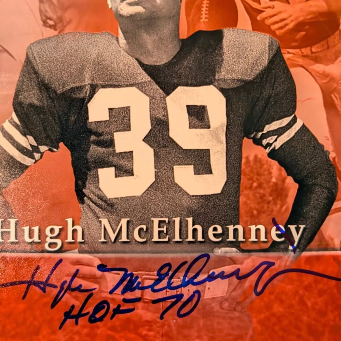 Foto autografiada por 11 Hall Of Famers de 49ers