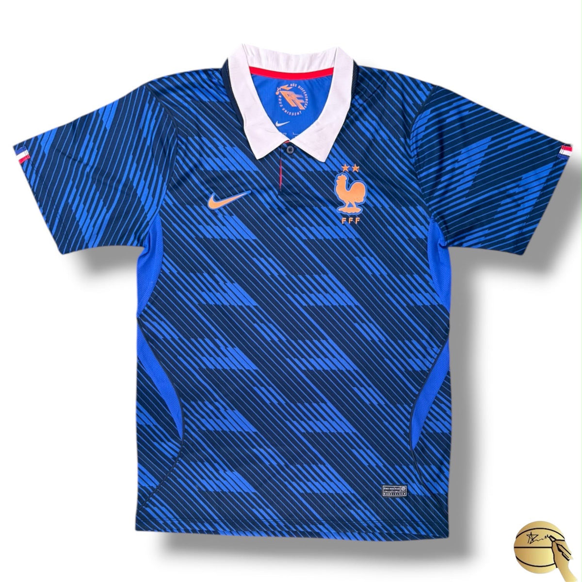 Jersey de Francia autografiado por Michael Olise