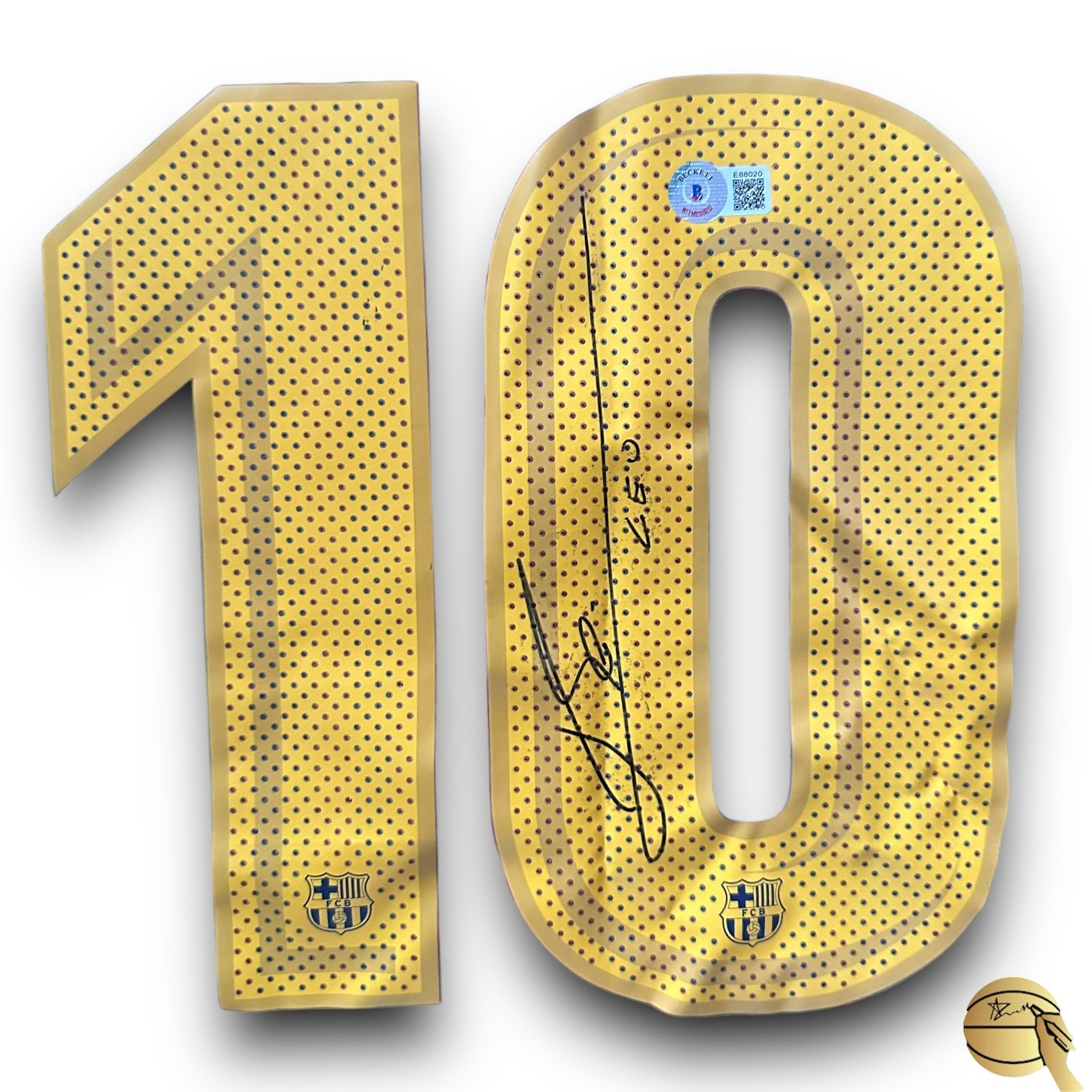 Jersey autografiado por Leo Messi