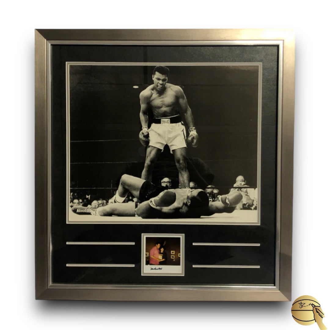 Cuadro autografiado por Muhammad Ali