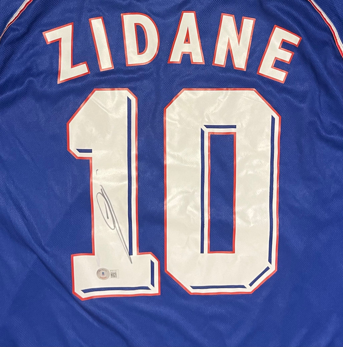 Jersey autografiado por Zidane - Signed Collectibles
