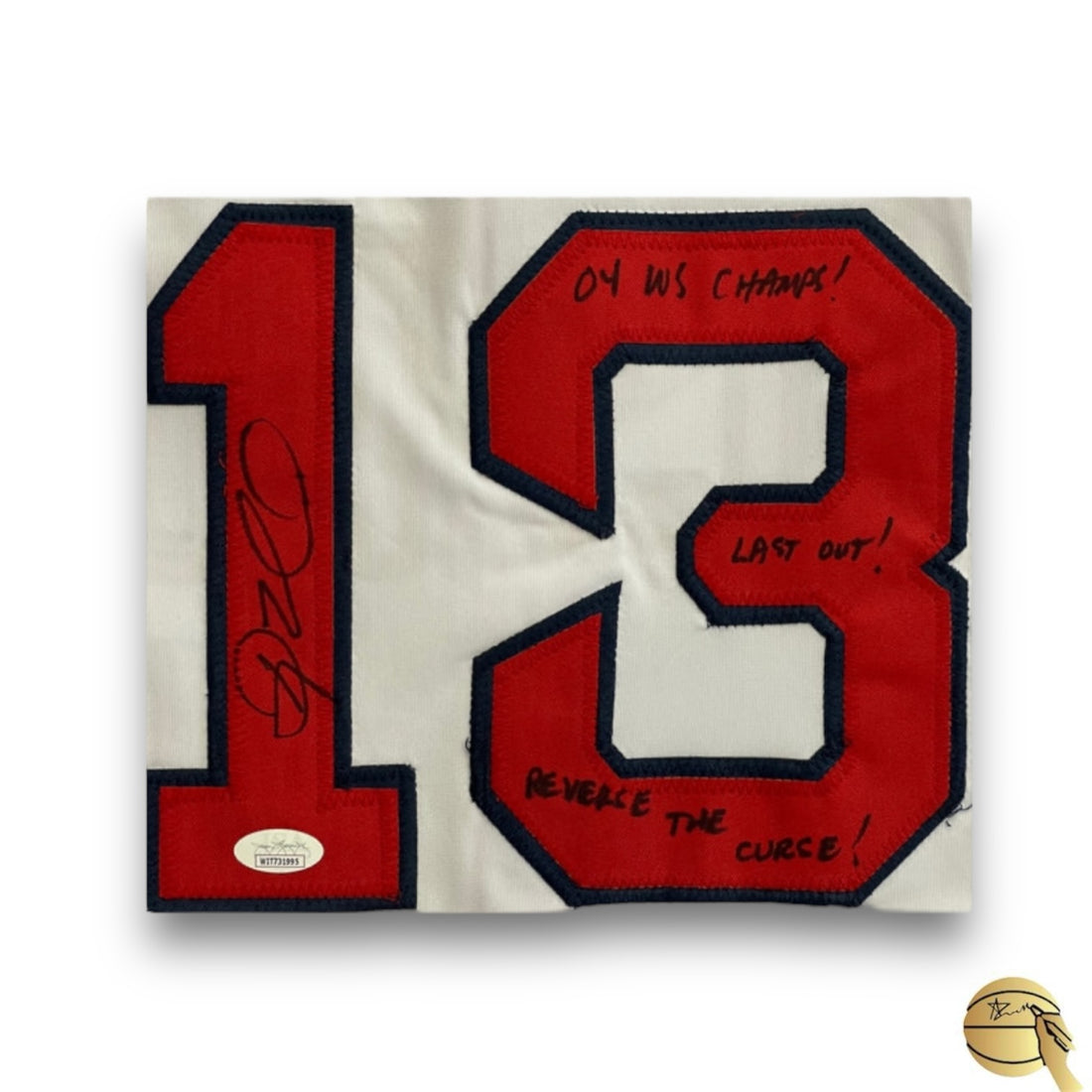 Jersey autografiado por Doug Mientkiewicz - Signed Collectibles