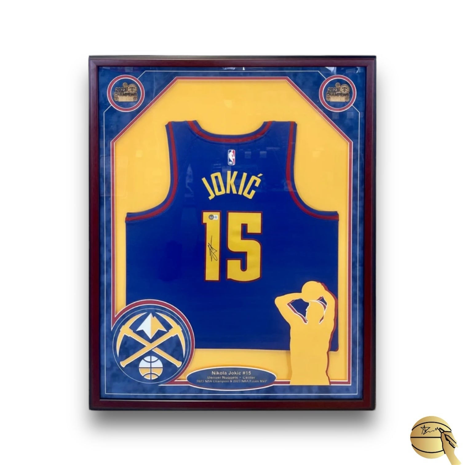 Jersey autografiado por Nikola Jokic