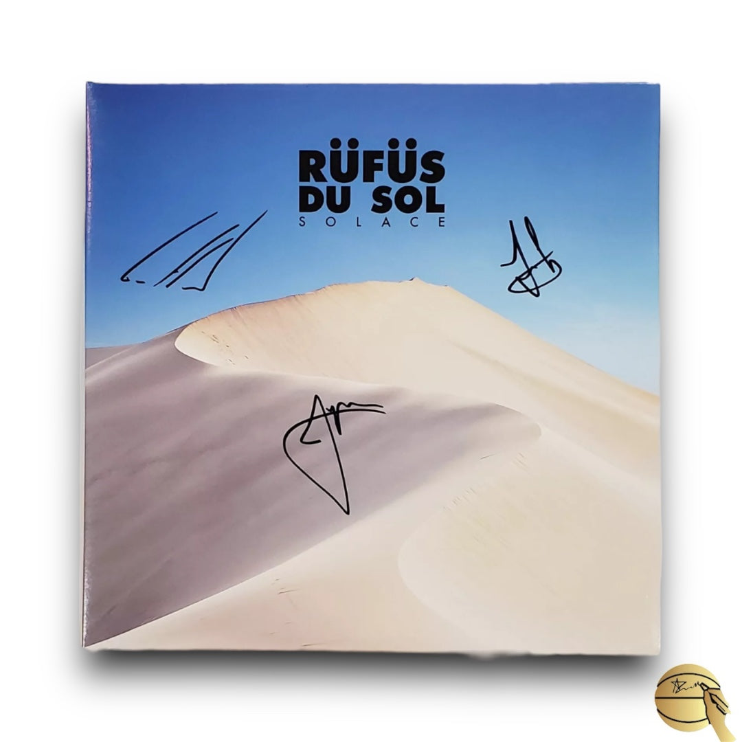 Vinilo autografiado por Rufus Du Sol