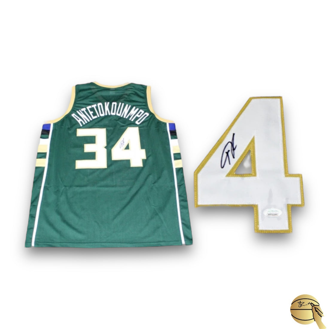 Jersey autografiado por Giannis Antetokounmpo