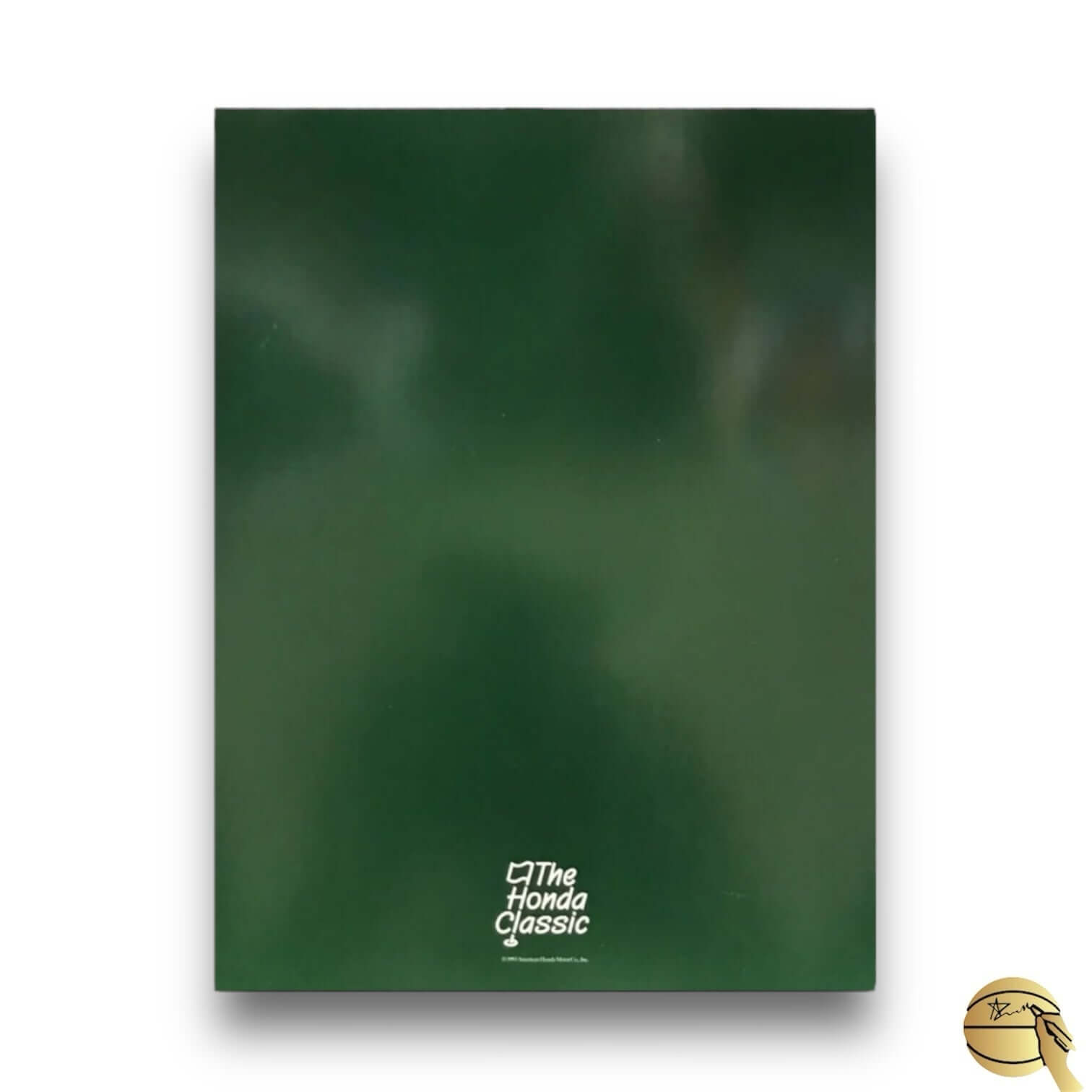 Revista autografiada por Jack Nicklaus
