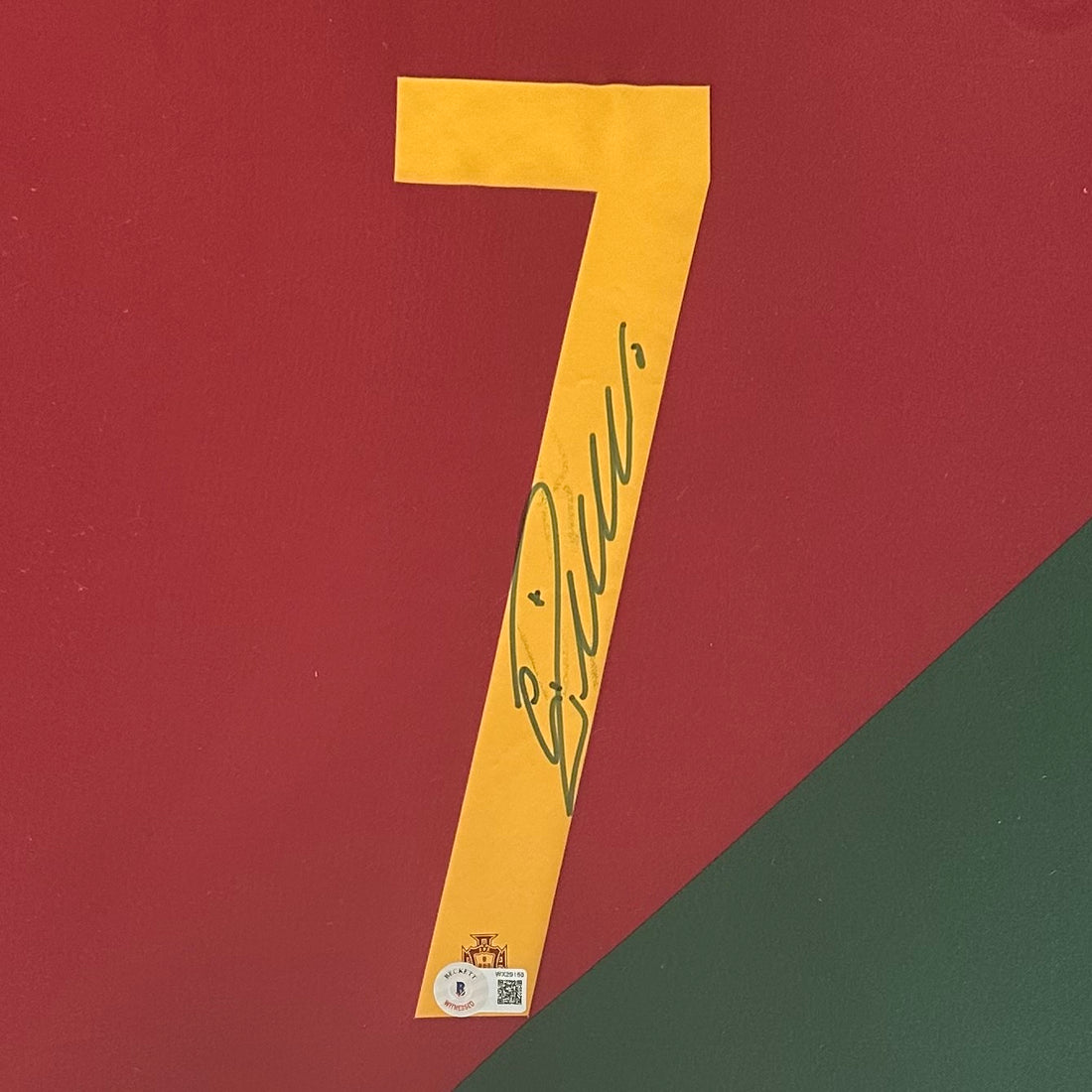 Jersey autografiado por Cristiano Ronaldo - Signed Collectibles