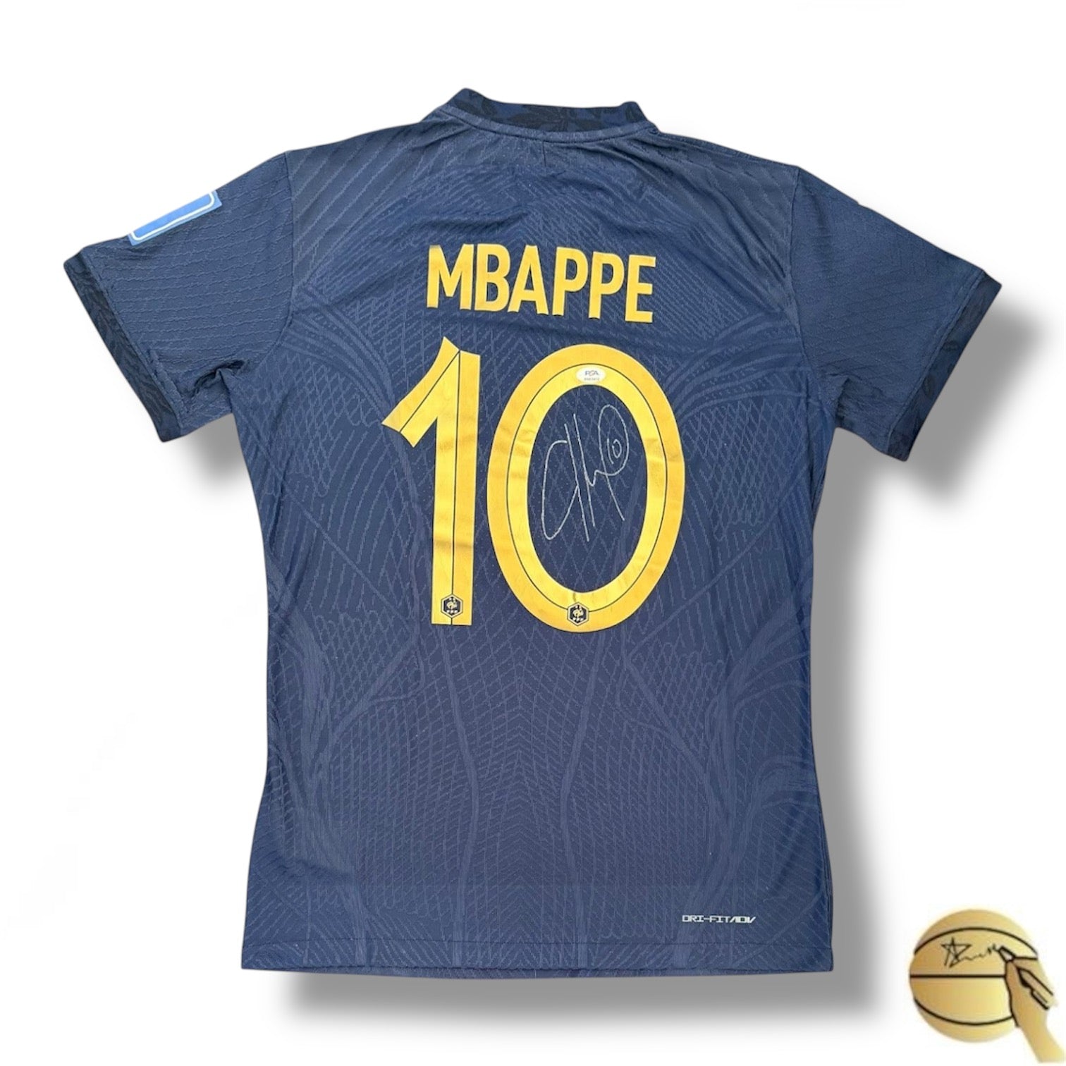 Jersey autografiado por Mbappe