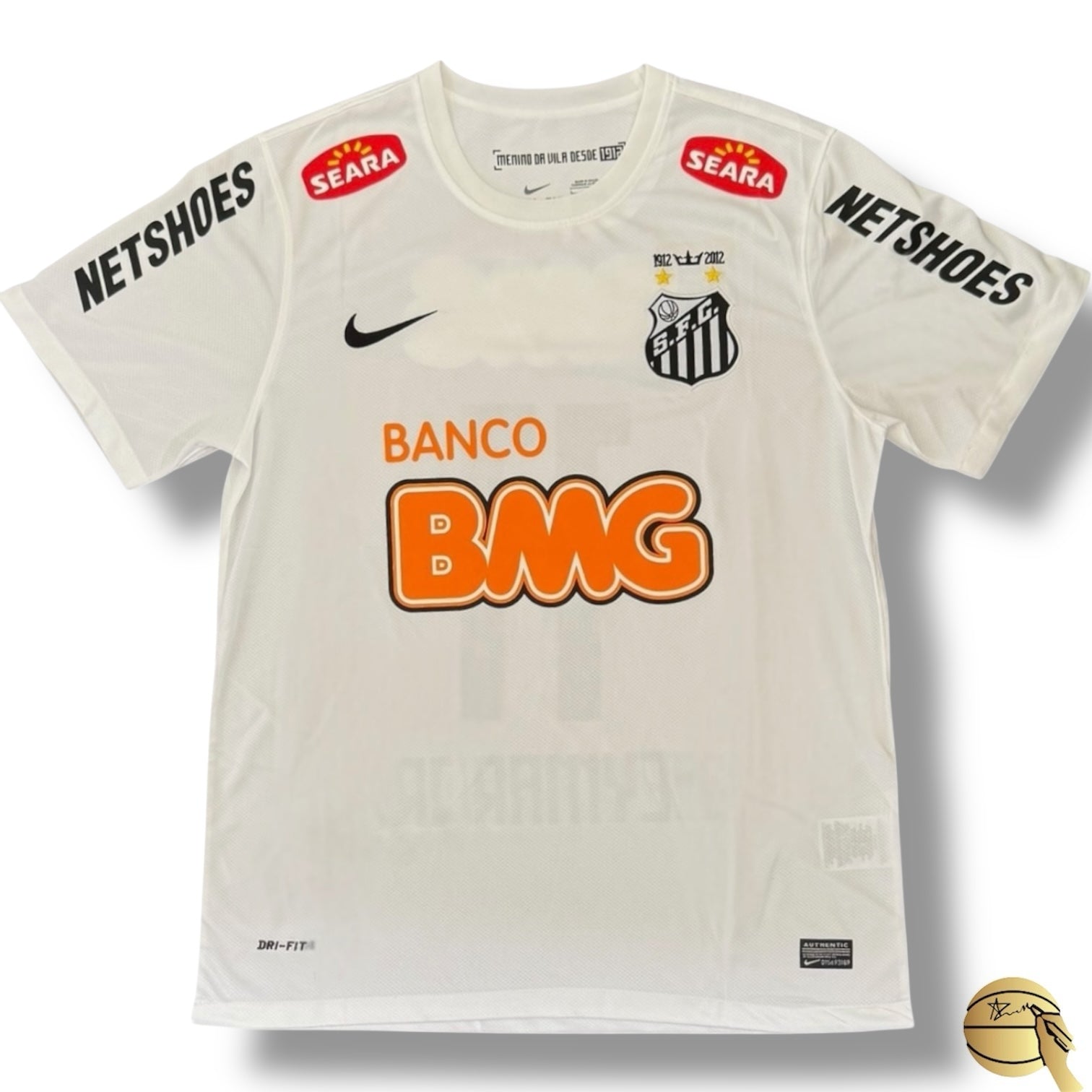 Jersey autografiado por Neymar Jr