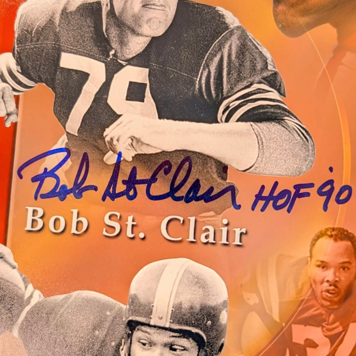 Foto autografiada por 11 Hall Of Famers de 49ers