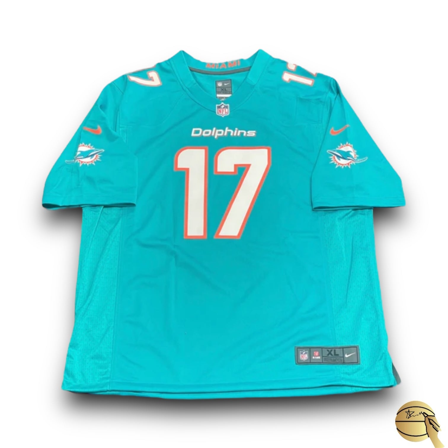 Jersey autografiado por Jaylen Waddle