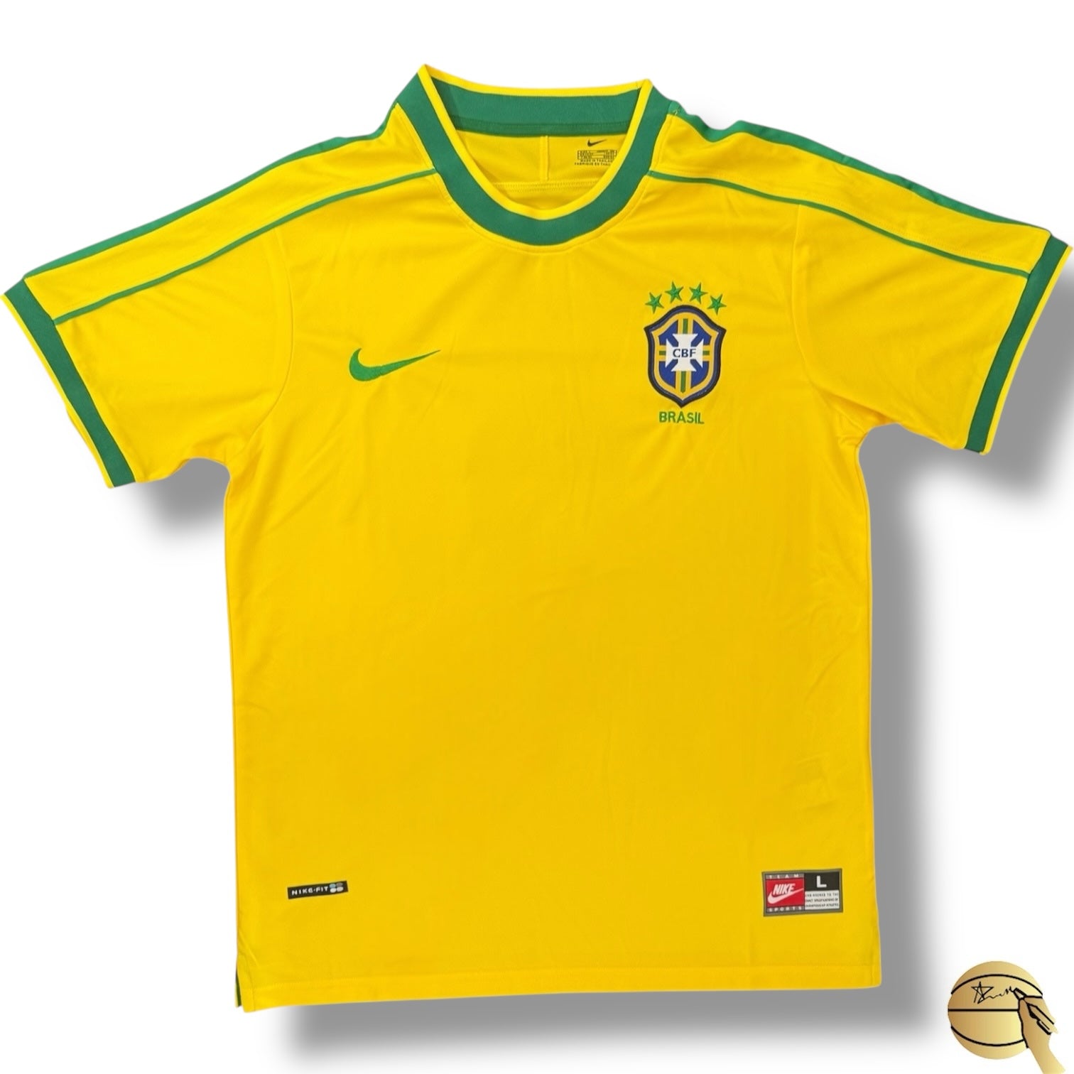 Jersey autografiado por Ronaldo Nazario