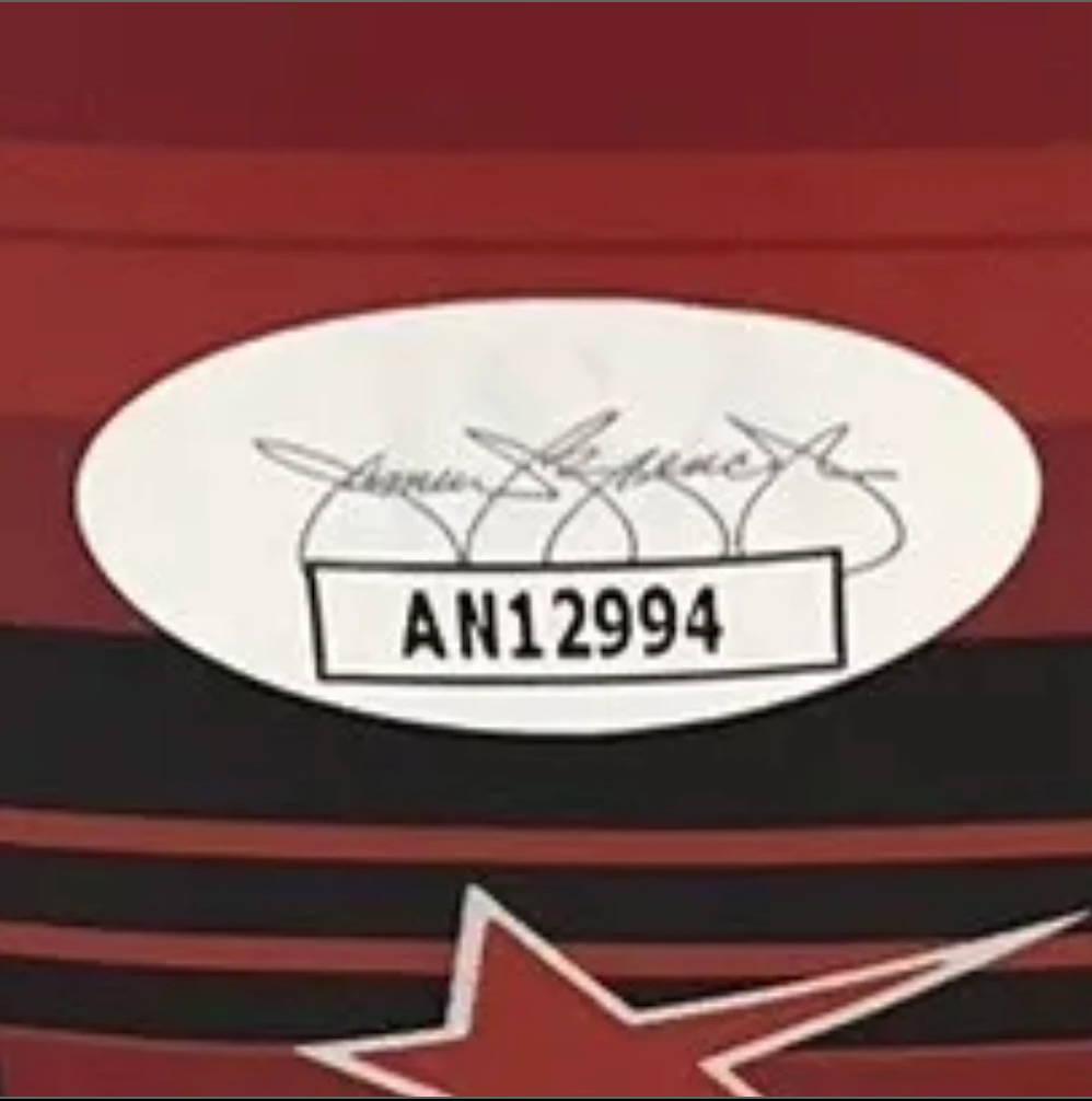 Casco autografiado por Carlos Sainz - Signed Collectibles