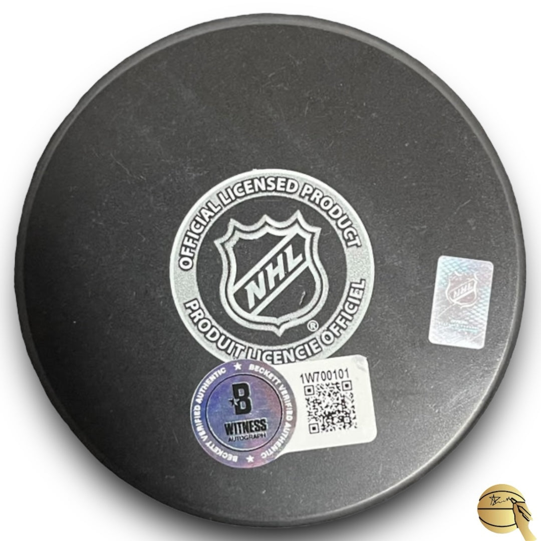 Disco autografiado por Sam Bennett - Signed Collectibles