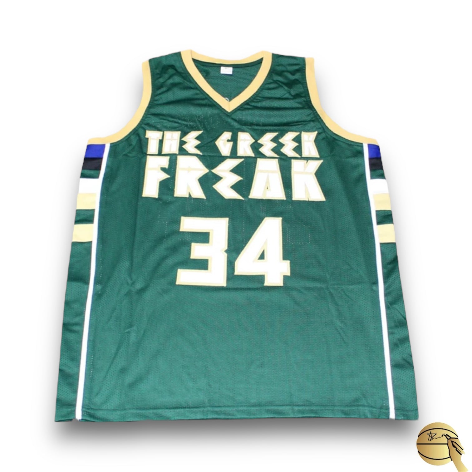 Jersey autografiado por Giannis Antetokounmpo