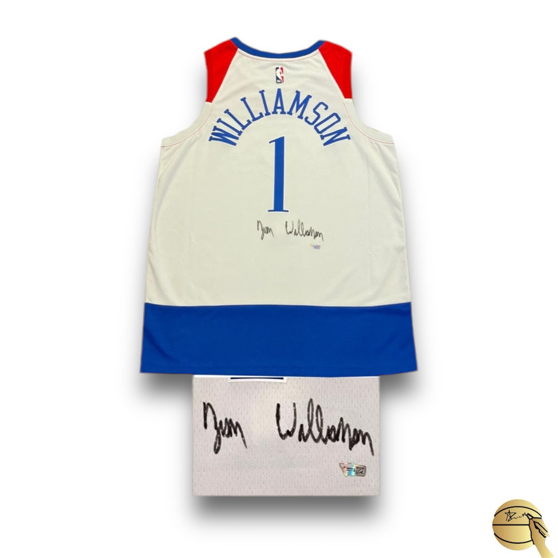 Jersey autografiado por Zion Williamson