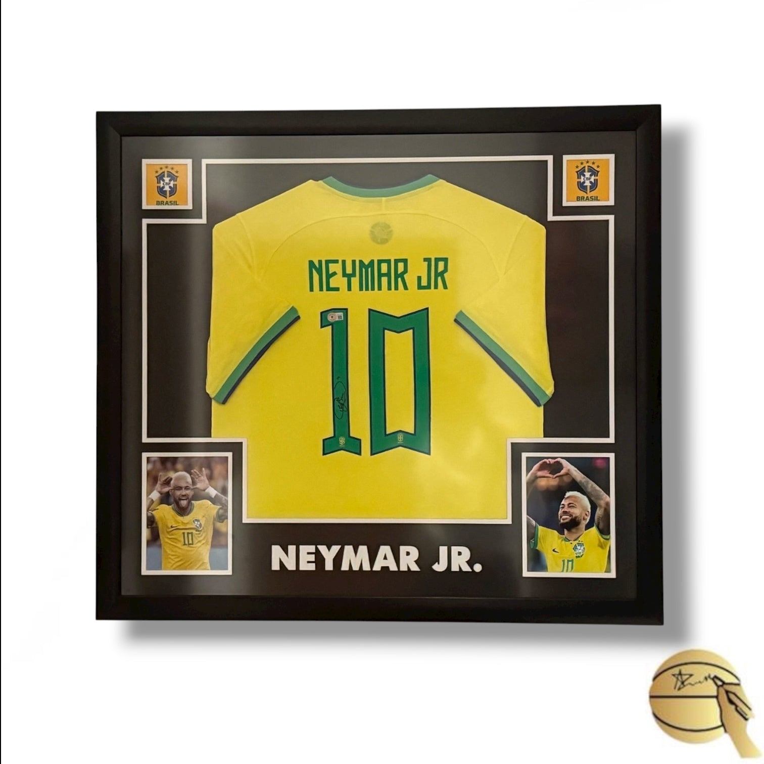 Jersey autografiado por Neymar Jr
