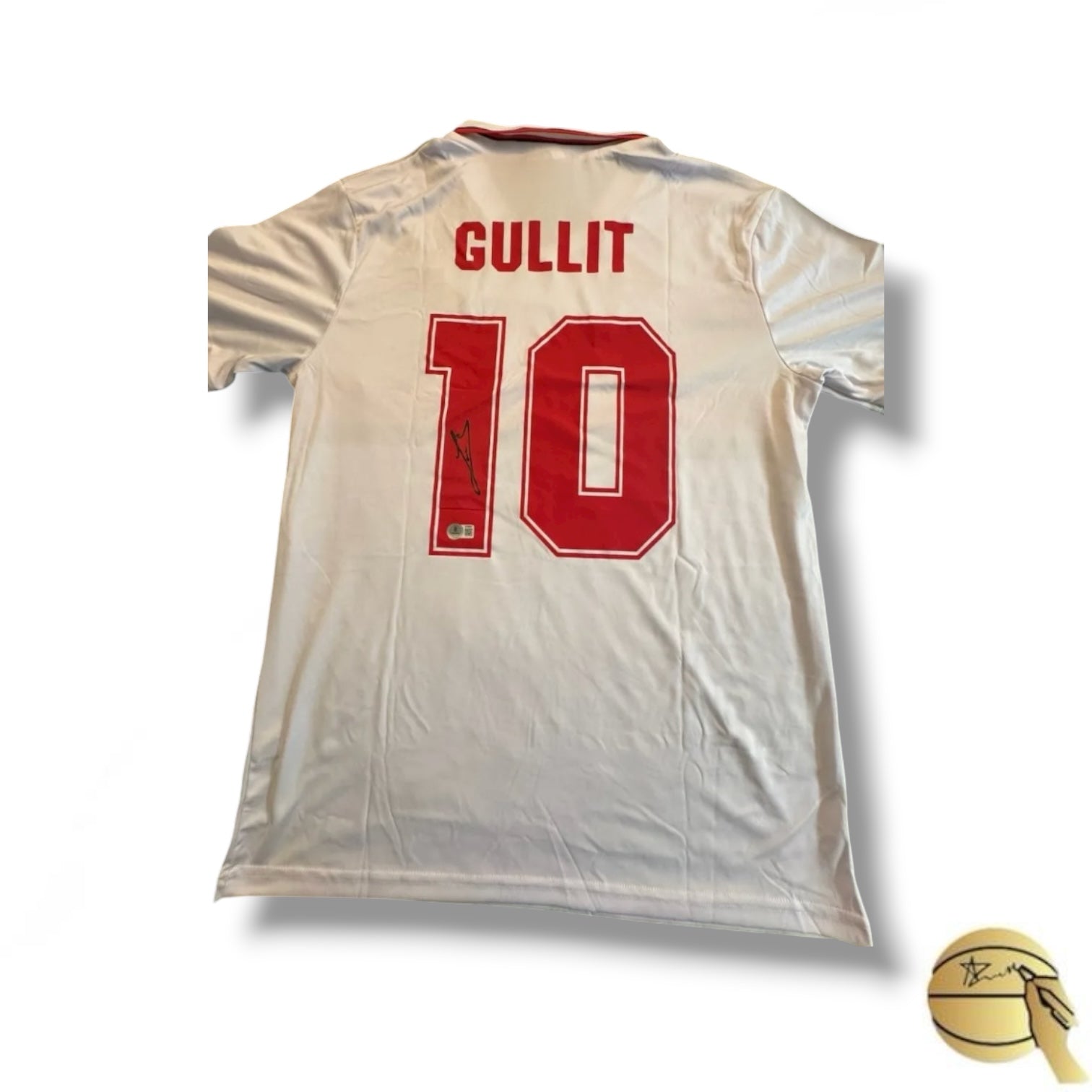 Jersey autografiado por Gullit
