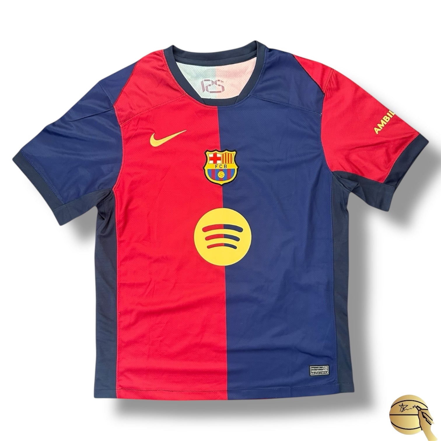 Jersey autografiado por Lamine Yamal