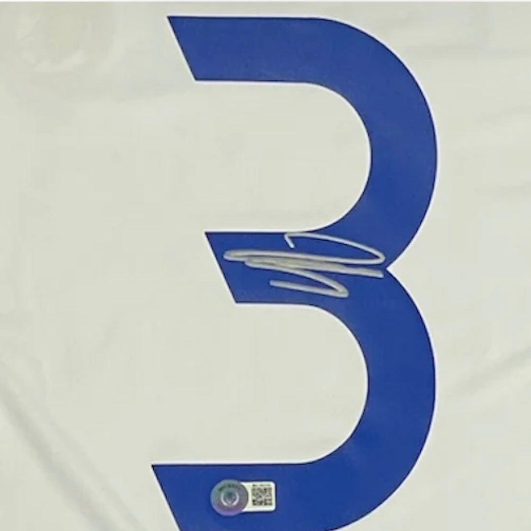 Jersey autografiado por Roberto Carlos