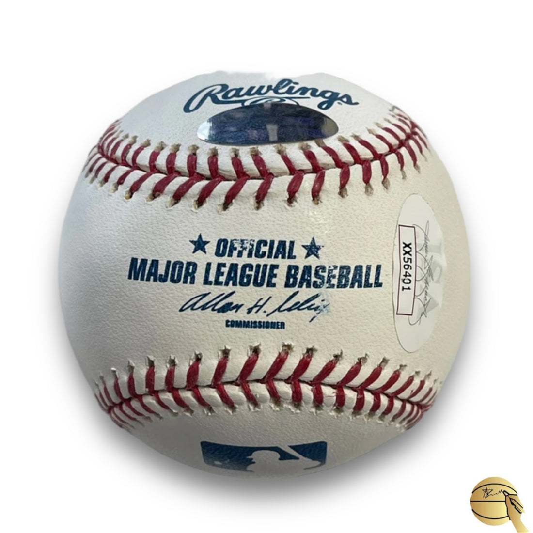 Pelota autografiada por Hank Aarón - Signed Collectibles