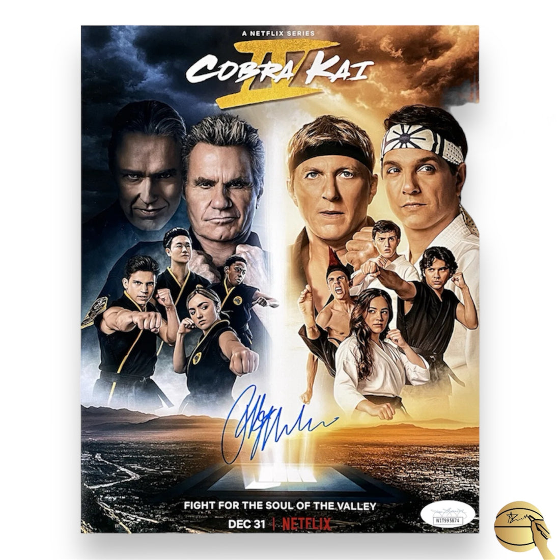 Cuadro autografiado por Ralph Macchio