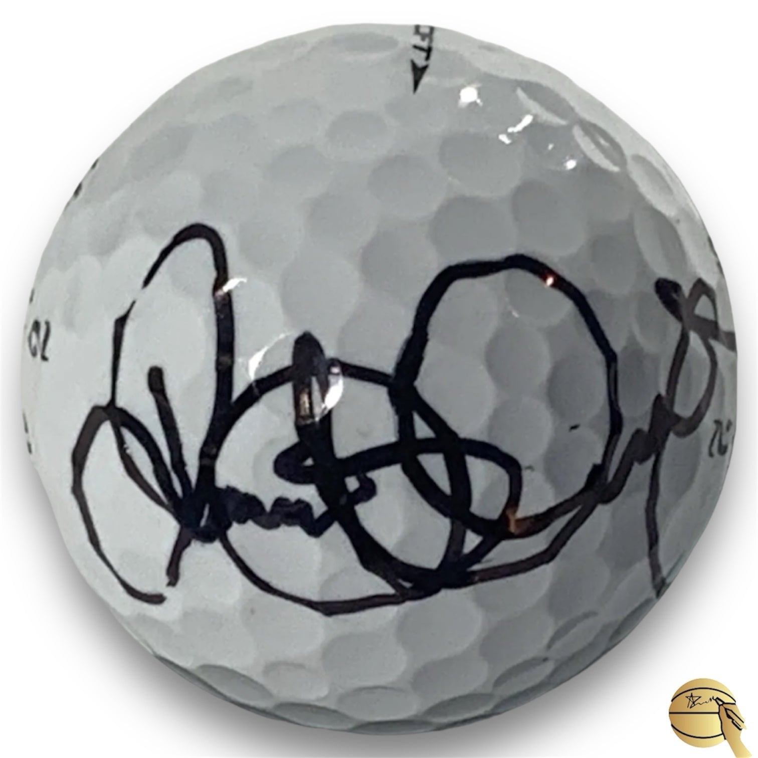 Pelota de golf autografiada por Rory Mcllroy