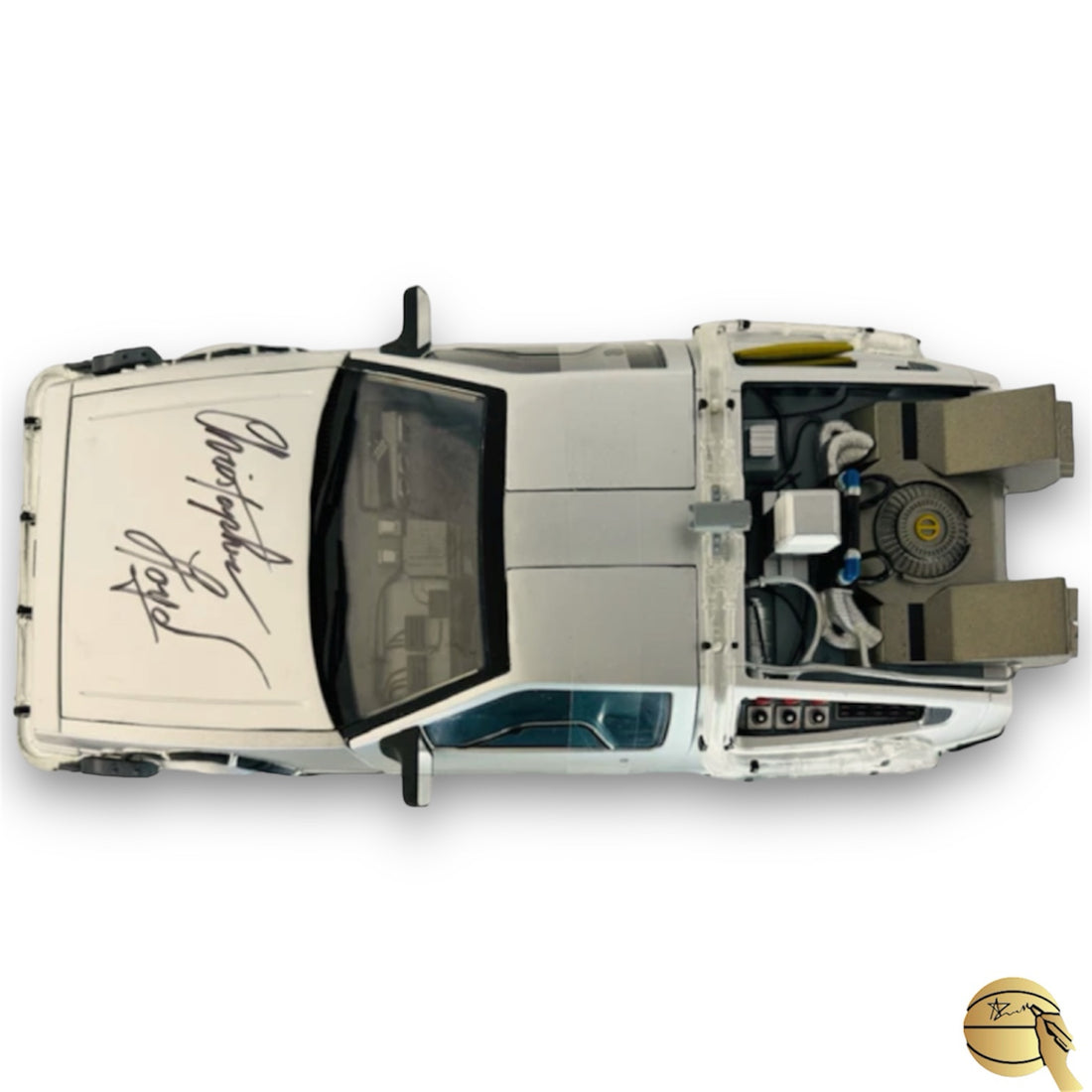 Auto coleccionable autografiado por Christopher Lloyd