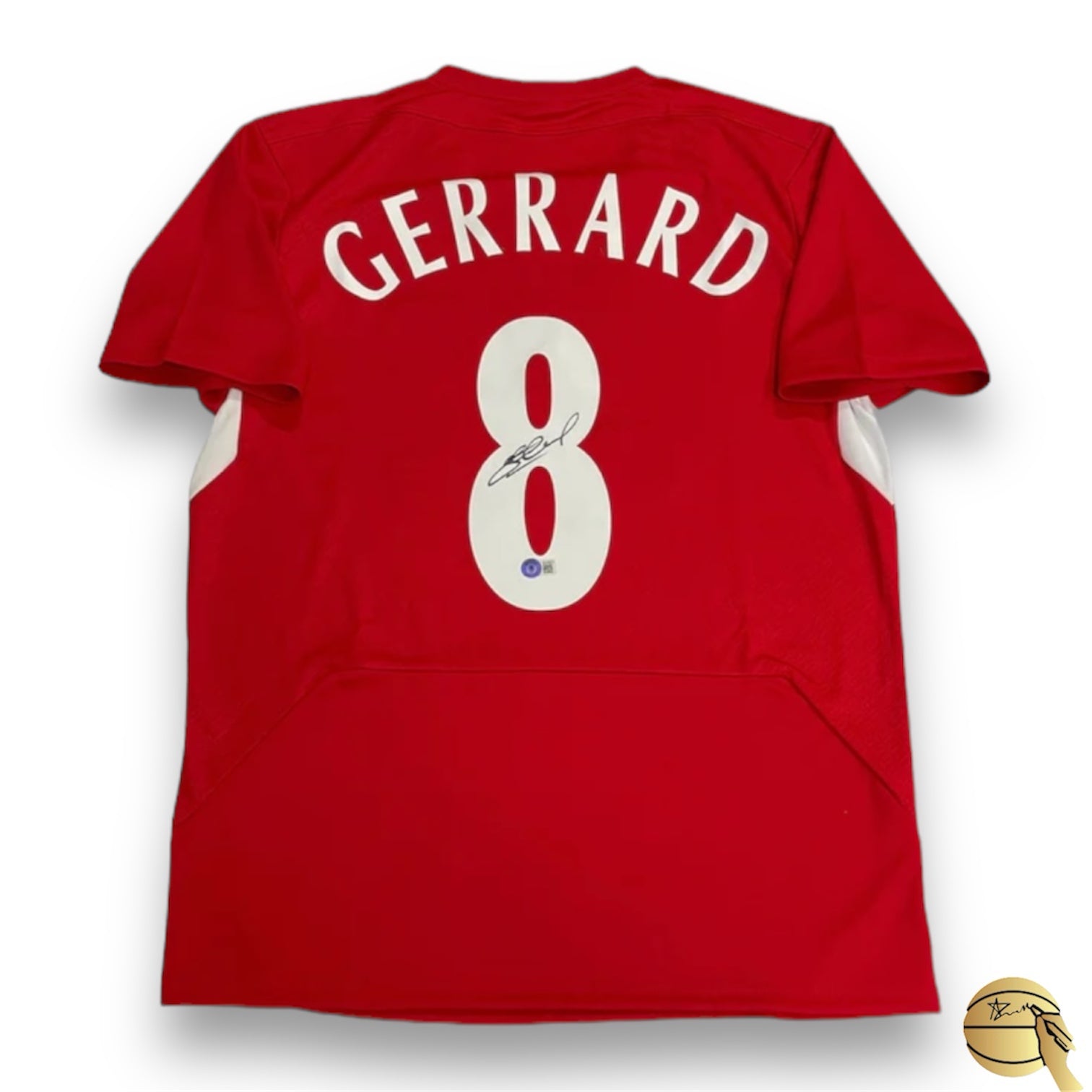 Jersey autografiada por Steven Gerrard