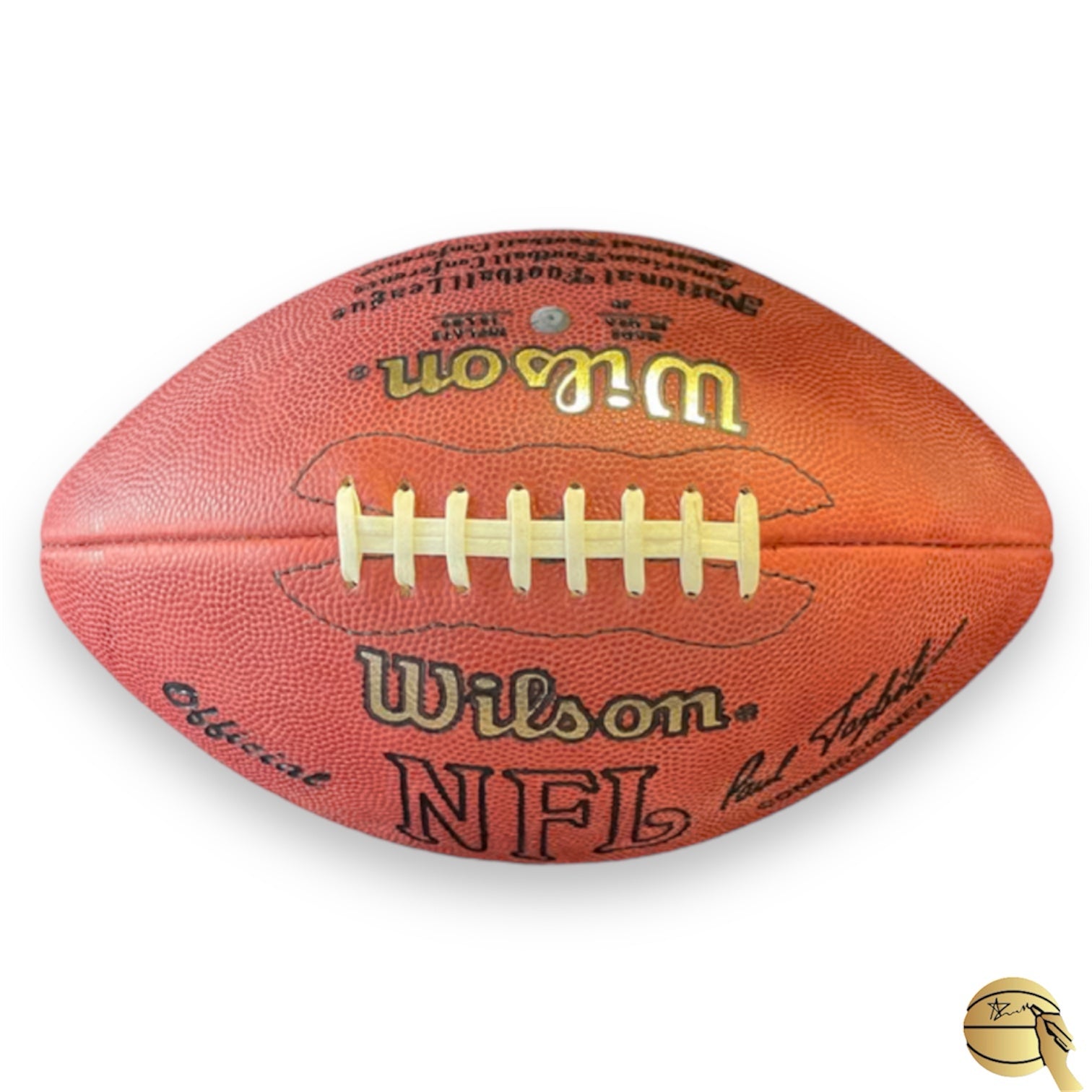 Balón autografiado por Troy Aikman