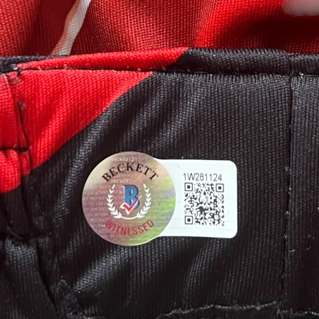 Shorts autografiados por Ilia Topuria