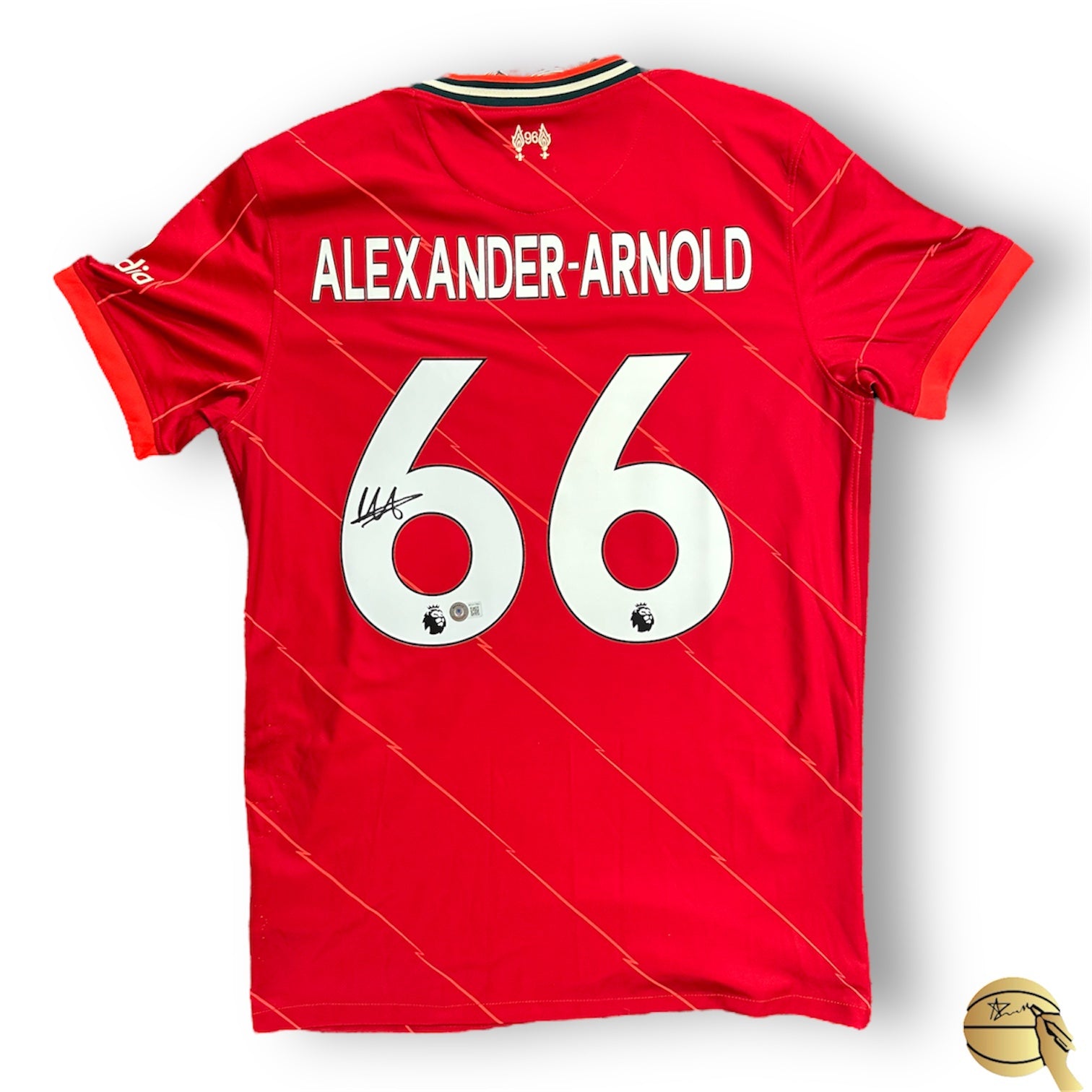 Jersey autografiado por Alexander Arnold