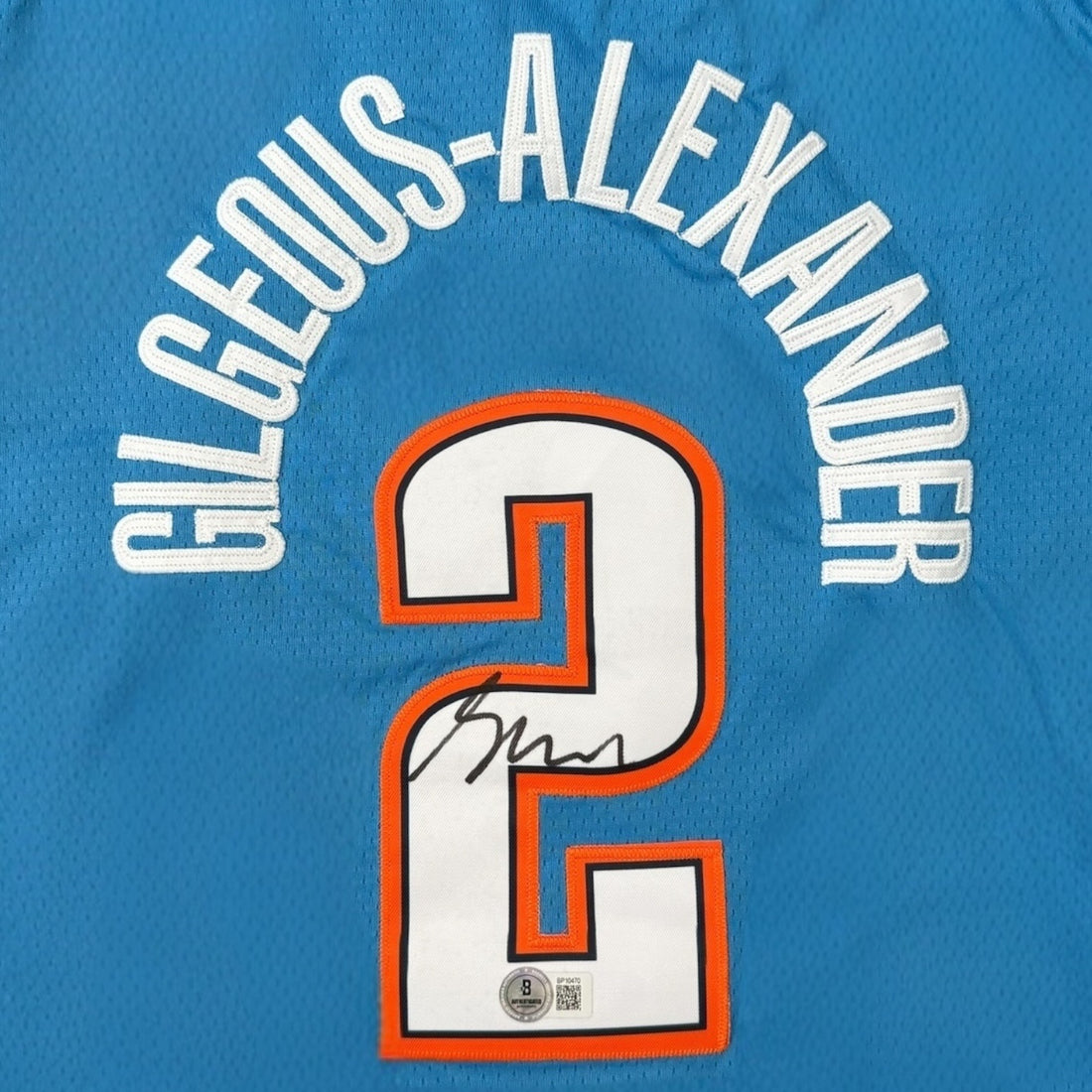 Jersey autografiado por Shai Gilgeous Alexander