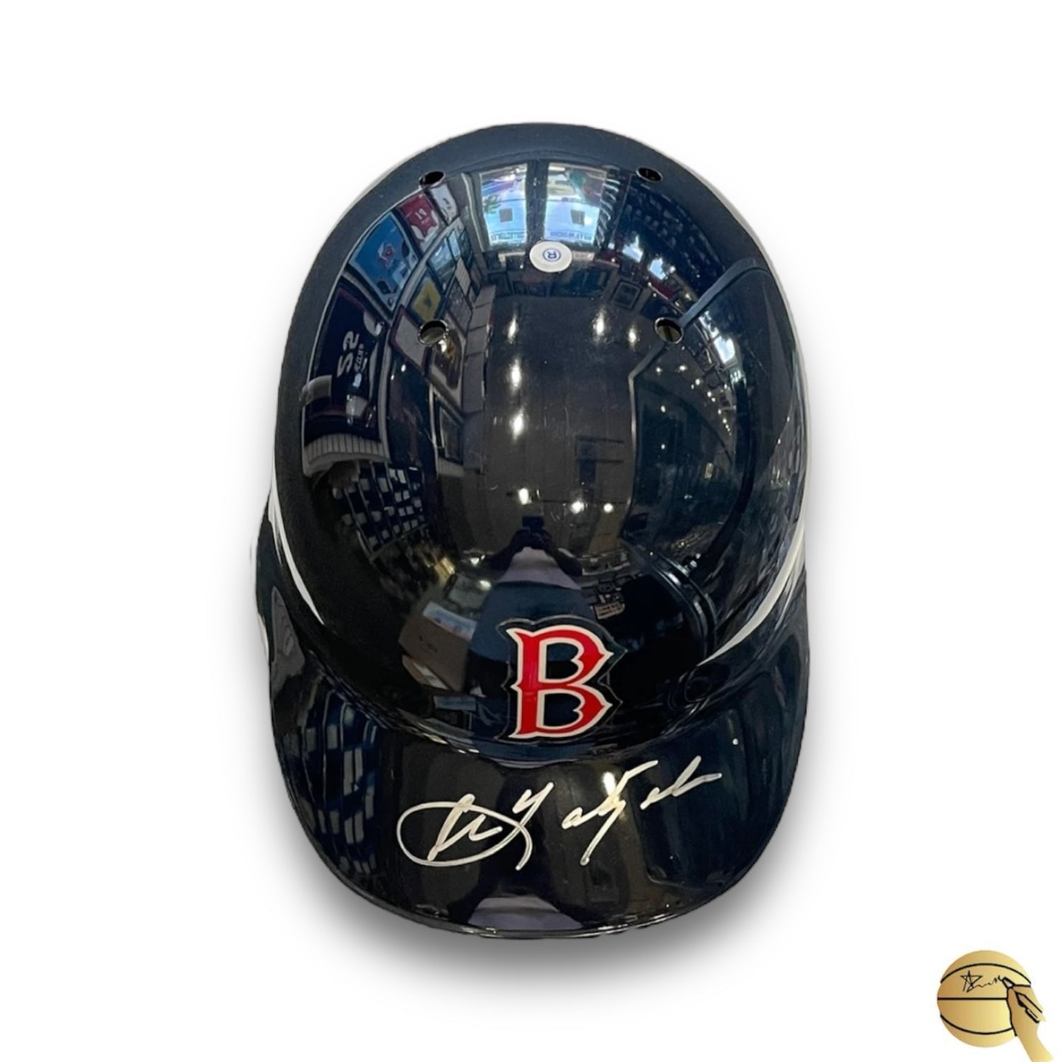 Casco autografiado por Carl Yastrzemski