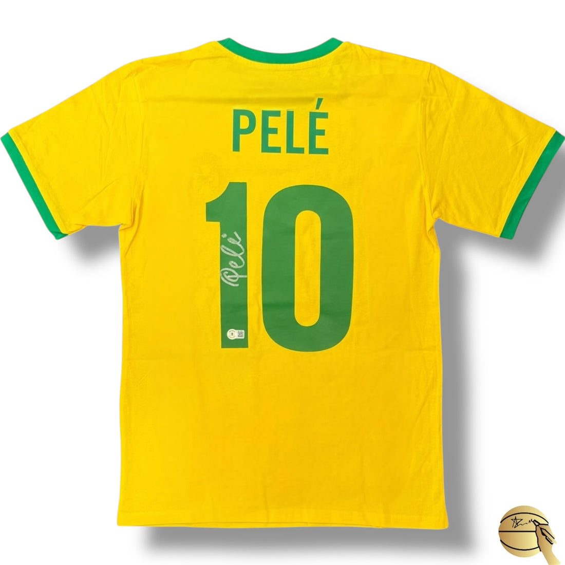 Jersey autografiado por Pele - Signed Collectibles