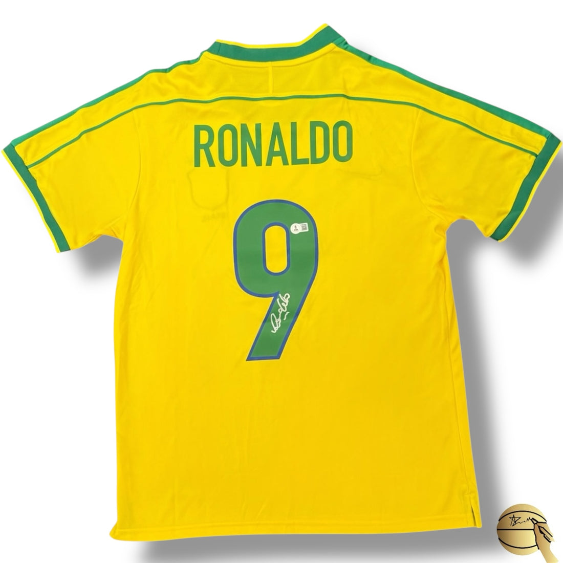 Jersey autografiado por Ronaldo Nazario