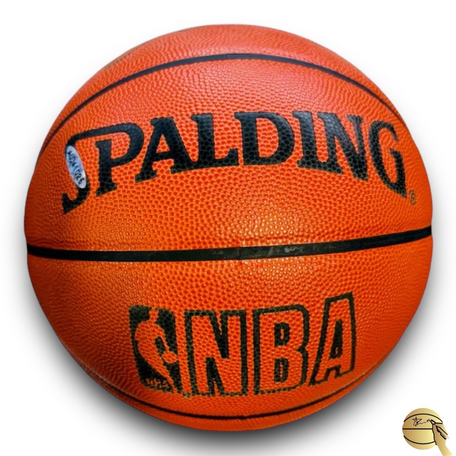 Balón autografiado por Magic Johnson &amp; Larry Bird