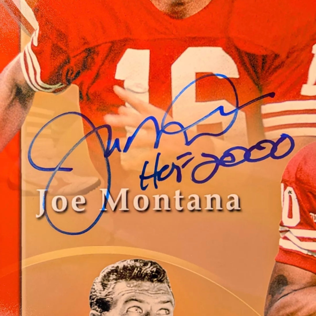 Foto autografiada por 11 Hall Of Famers de 49ers