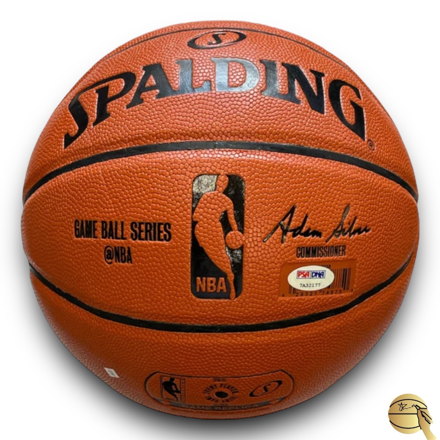 Balón autografiado por Bill Russell