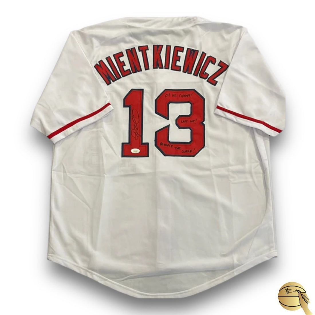 Jersey autografiado por Doug Mientkiewicz - Signed Collectibles