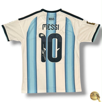 Jersey de Argentina autografiado por Lionel Messi
