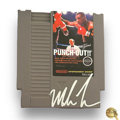 Casete autografiado por Mike tyson